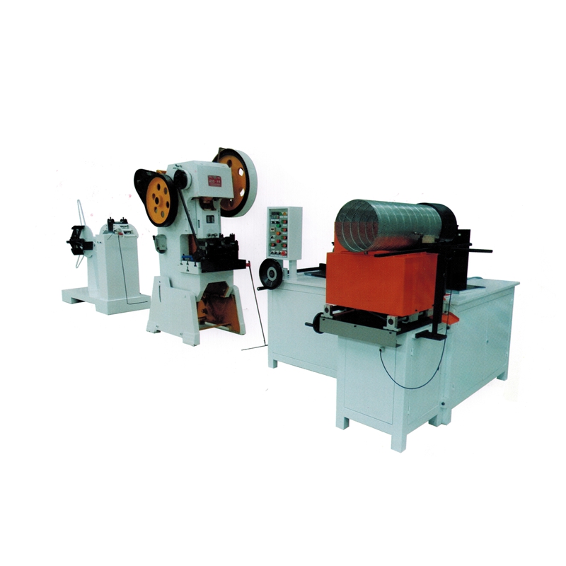 Sand control tube making machine