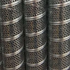 perforated filter tube