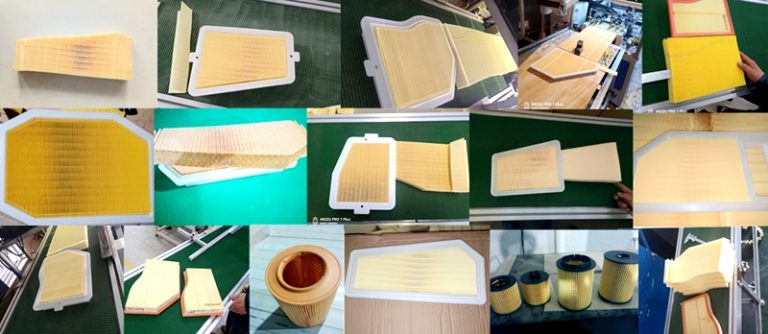 automatic laser cutter filter paper pleating machine truck filter | % Hebei Zhuogu Engineering Technology Co., Ltd.