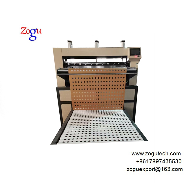 automatic punching and pleating production line