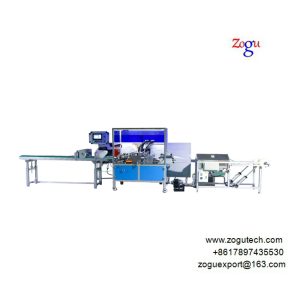 panel air filter pleating machine with laser cutter